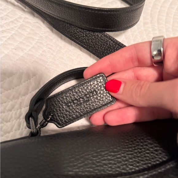 Coach Brooklyn 39 Loved Leather Shoulder Bag | Neiman Marcus Coach Black Leather handbag